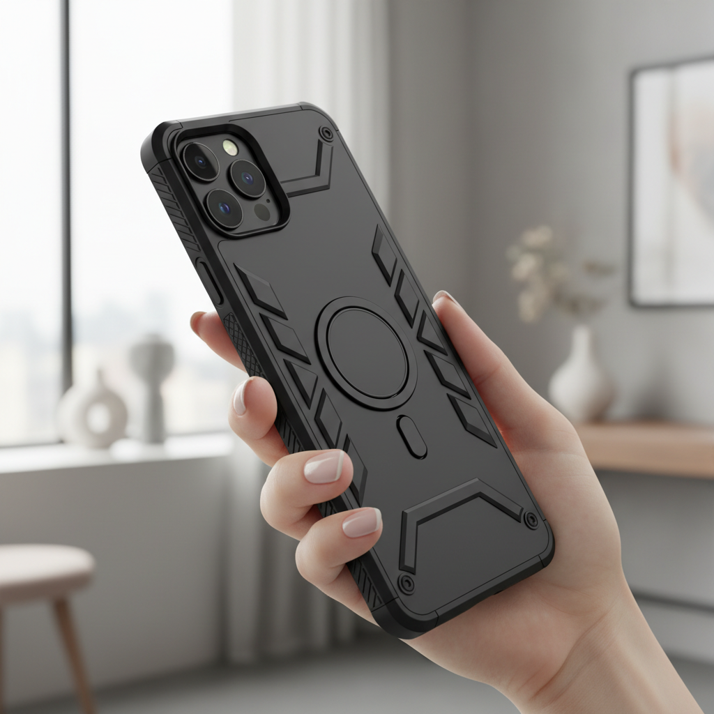 Coque en utilisation